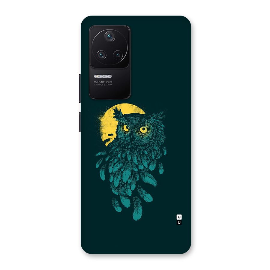 Green Owl Back Case for Poco F4 5G