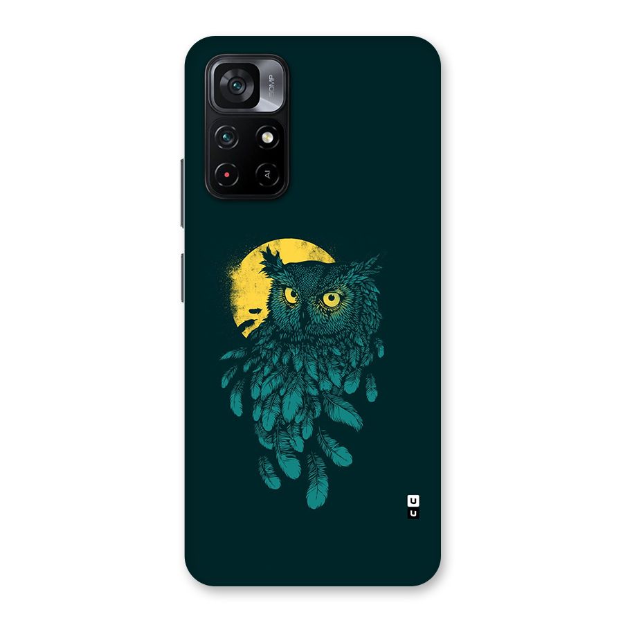 Green Owl Back Case for Poco M4 Pro 5G