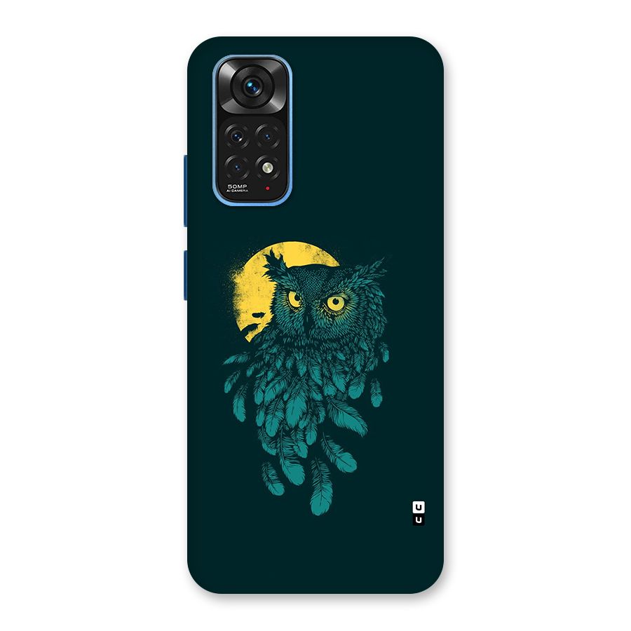 Green Owl Back Case for Redmi Note 11