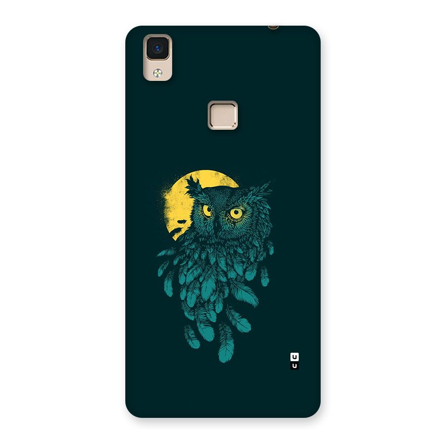 Green Owl Back Case for V3 Max