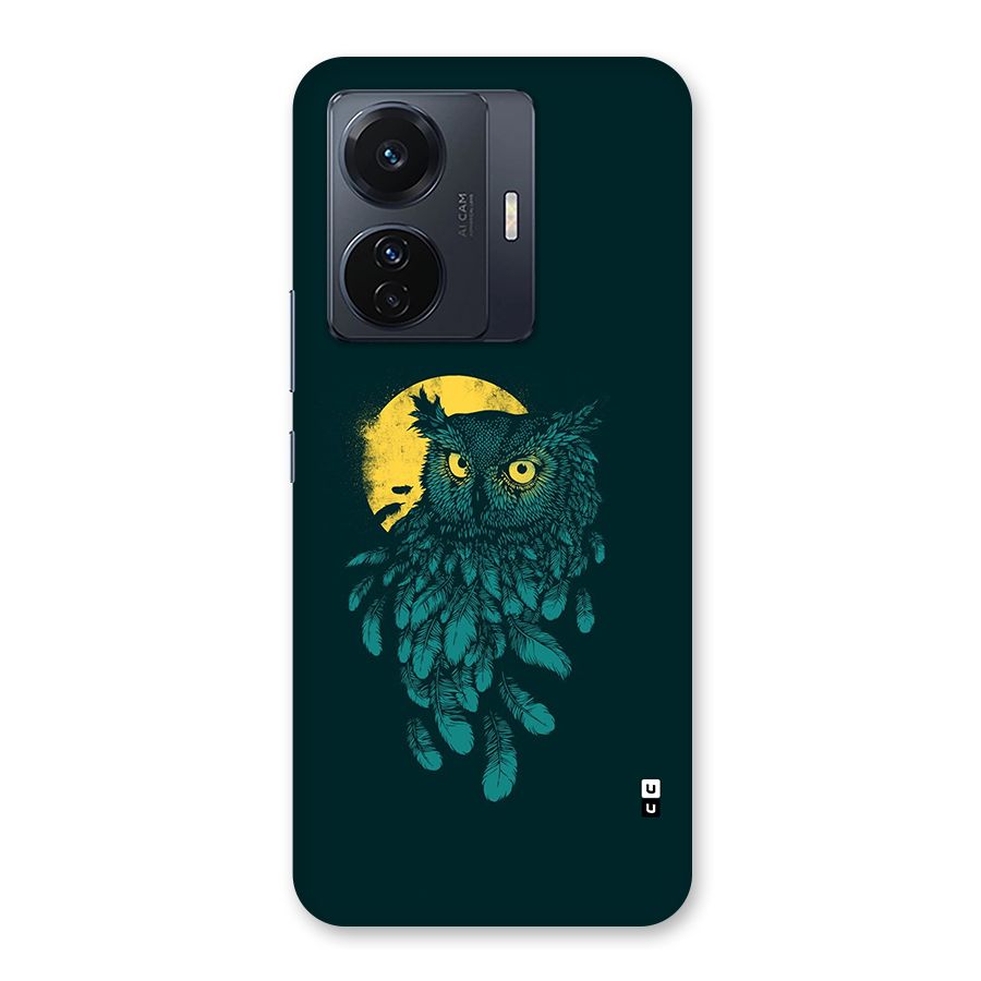 Green Owl Back Case for Vivo T1 Pro