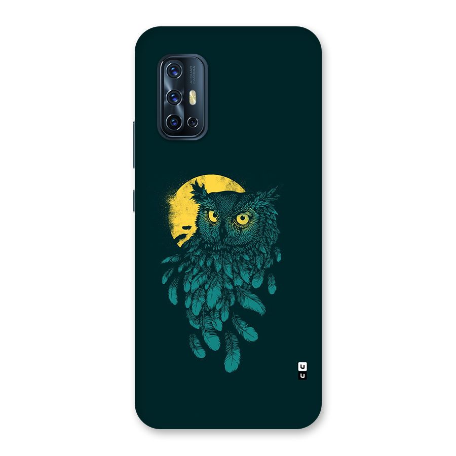 Green Owl Back Case for Vivo V17
