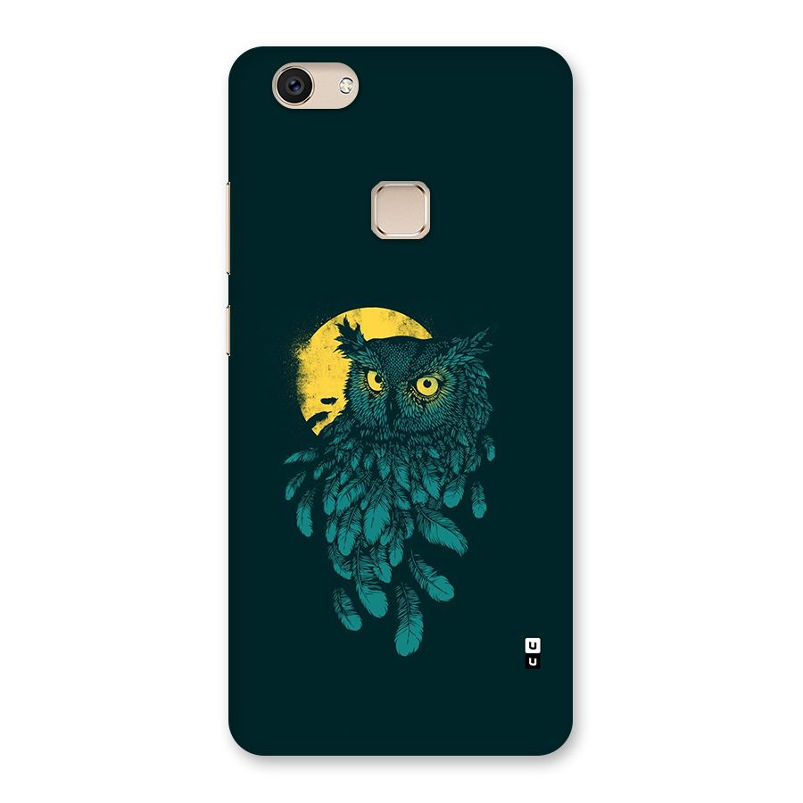 Green Owl Back Case for Vivo V7