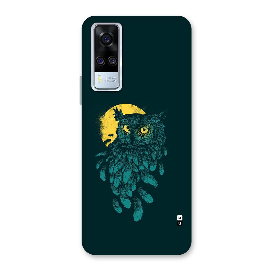 Green Owl Back Case for Vivo Y31