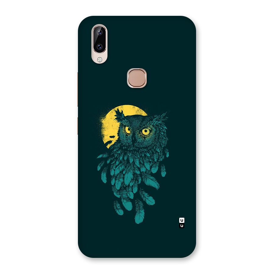 Green Owl Back Case for Vivo Y83 Pro