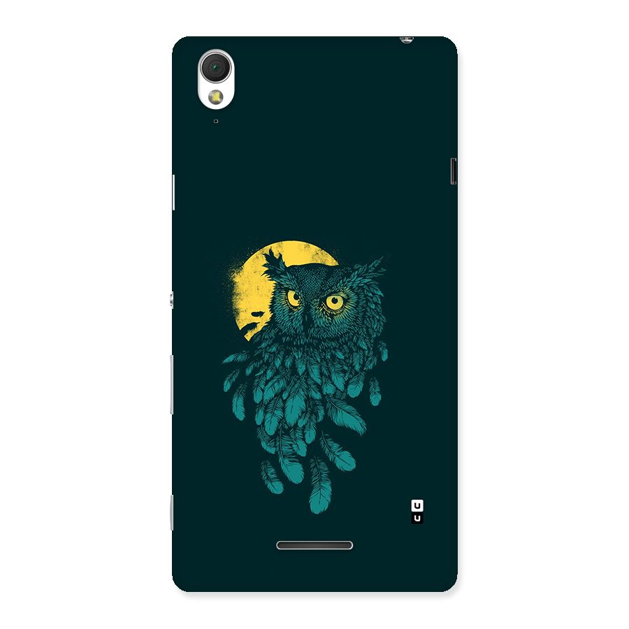 Green Owl Back Case for Xperia T3