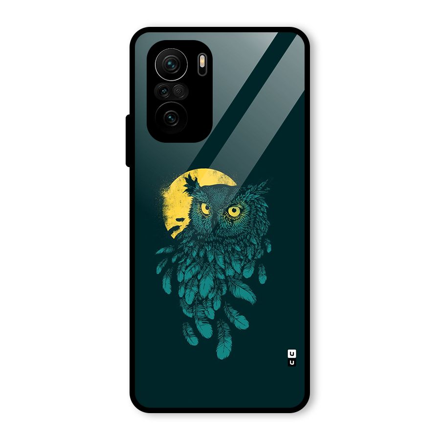 Green Owl Glass Back Case for Mi 11x