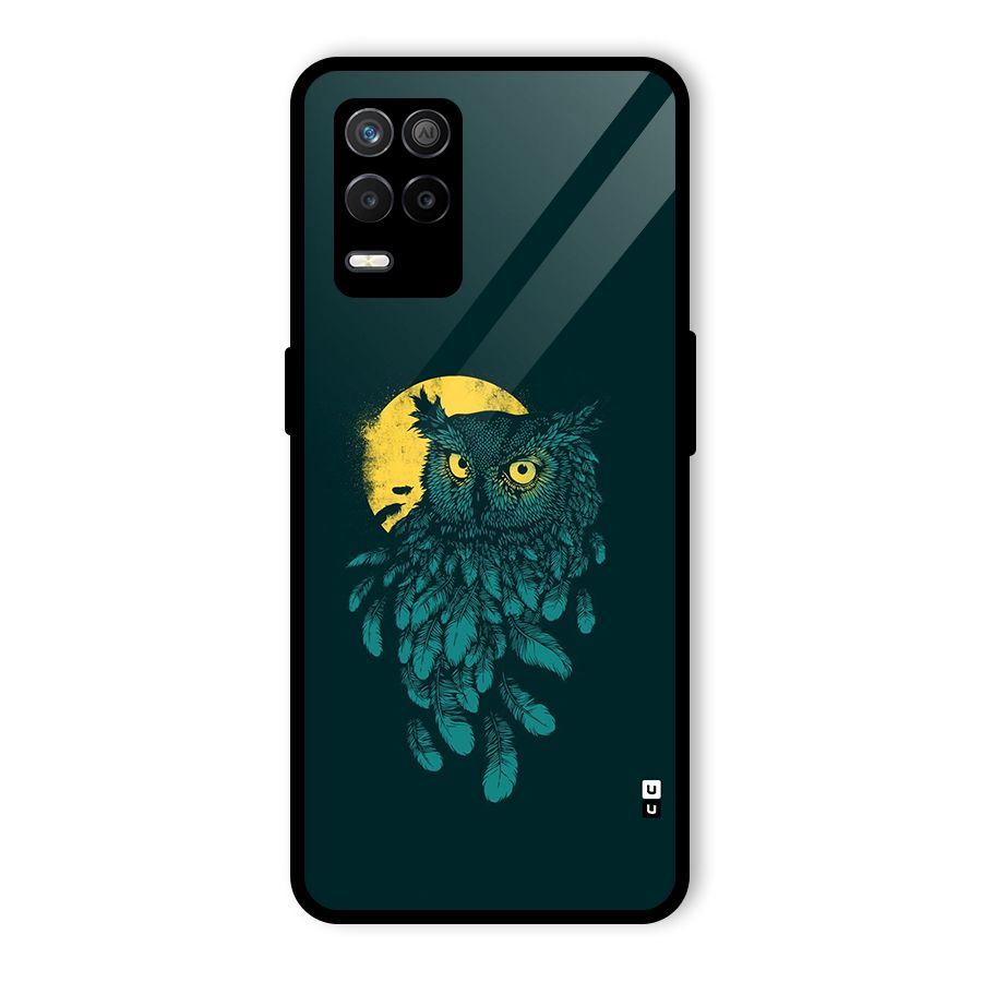 Green Owl Glass Back Case for Realme 9 5G