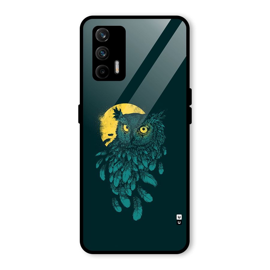 Green Owl Glass Back Case for Realme GT 5G