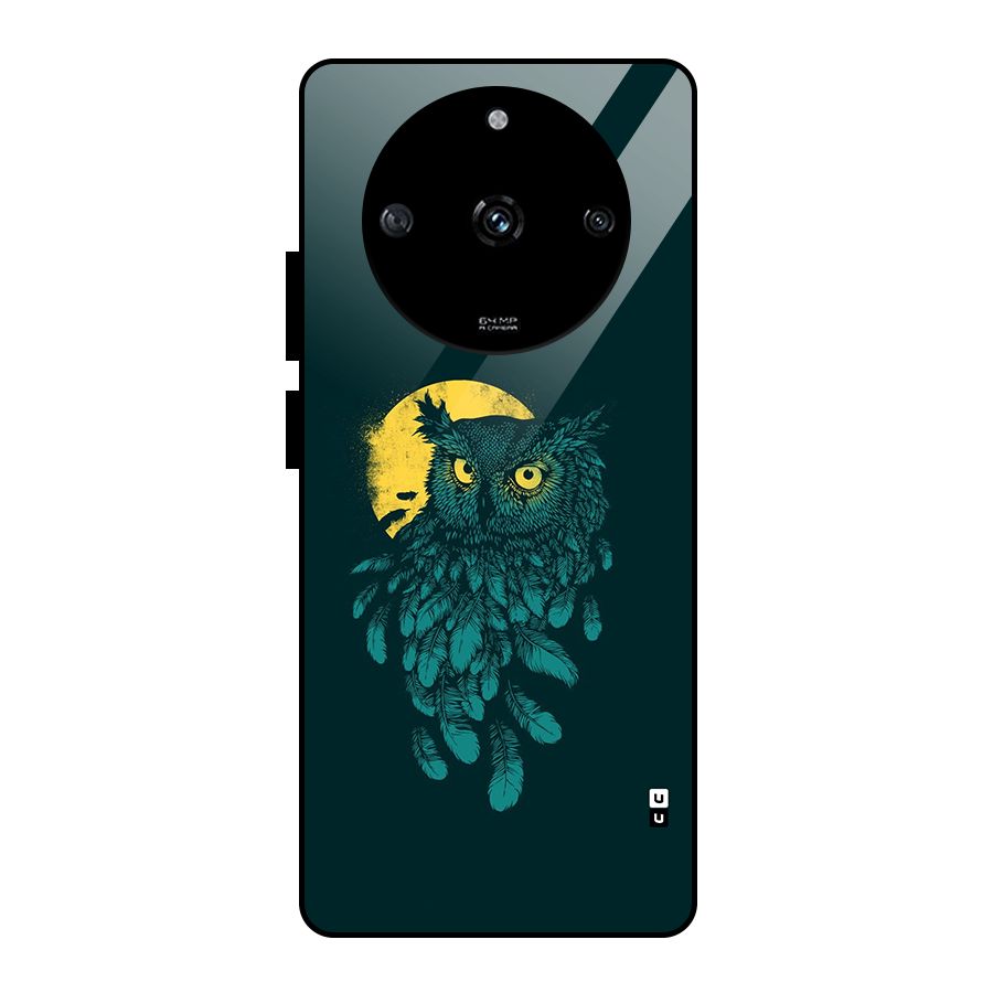 Green Owl Glass Back Case for Realme Narzo 60 5G