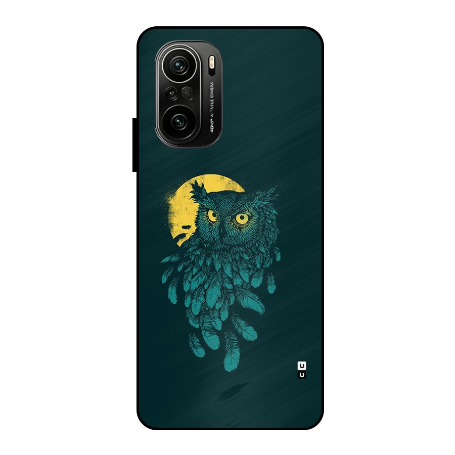 Green Owl Metal Back Case for Mi 11x