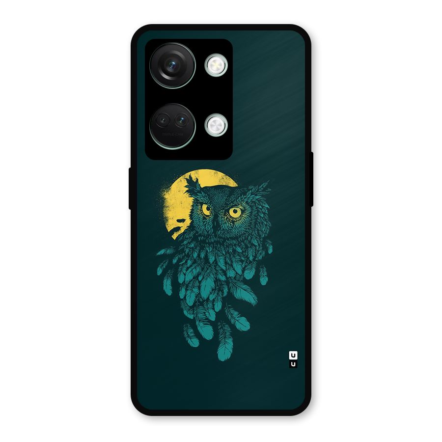 Green Owl Metal Back Case for OnePlus Nord 3