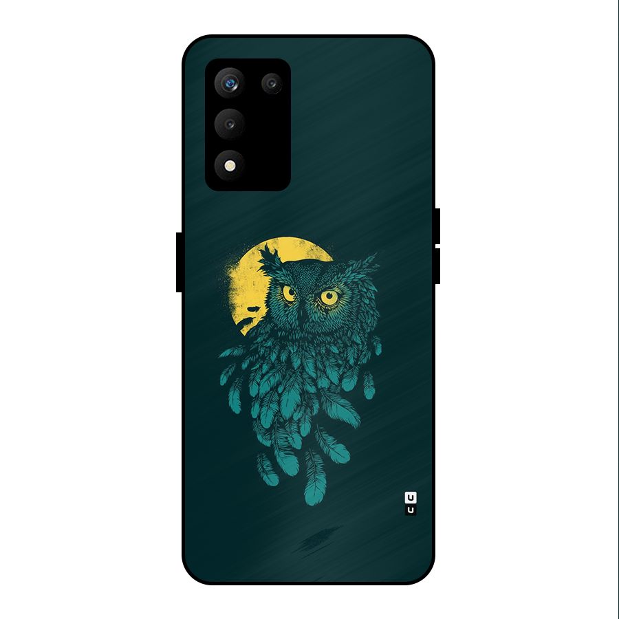 Green Owl Metal Back Case for realme 9 5G SE