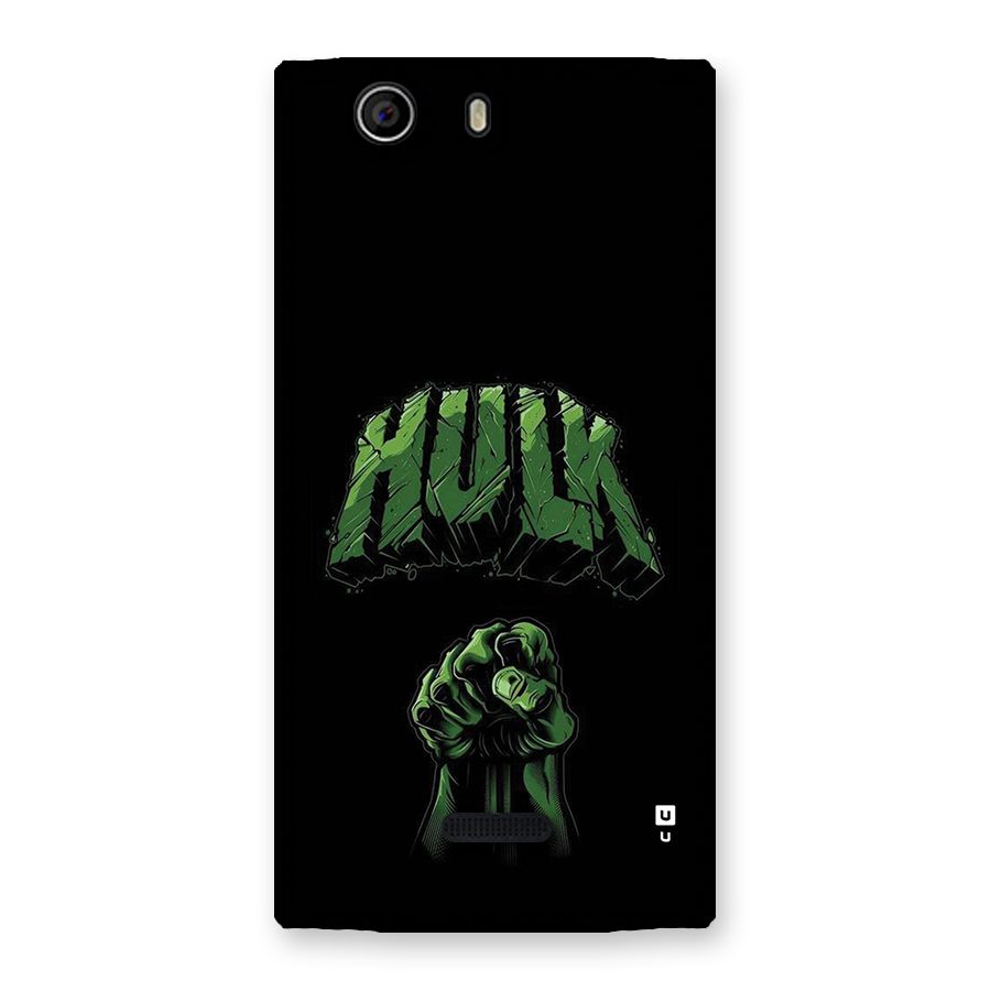 Green Punch Back Case for Canvas Nitro 2 E311