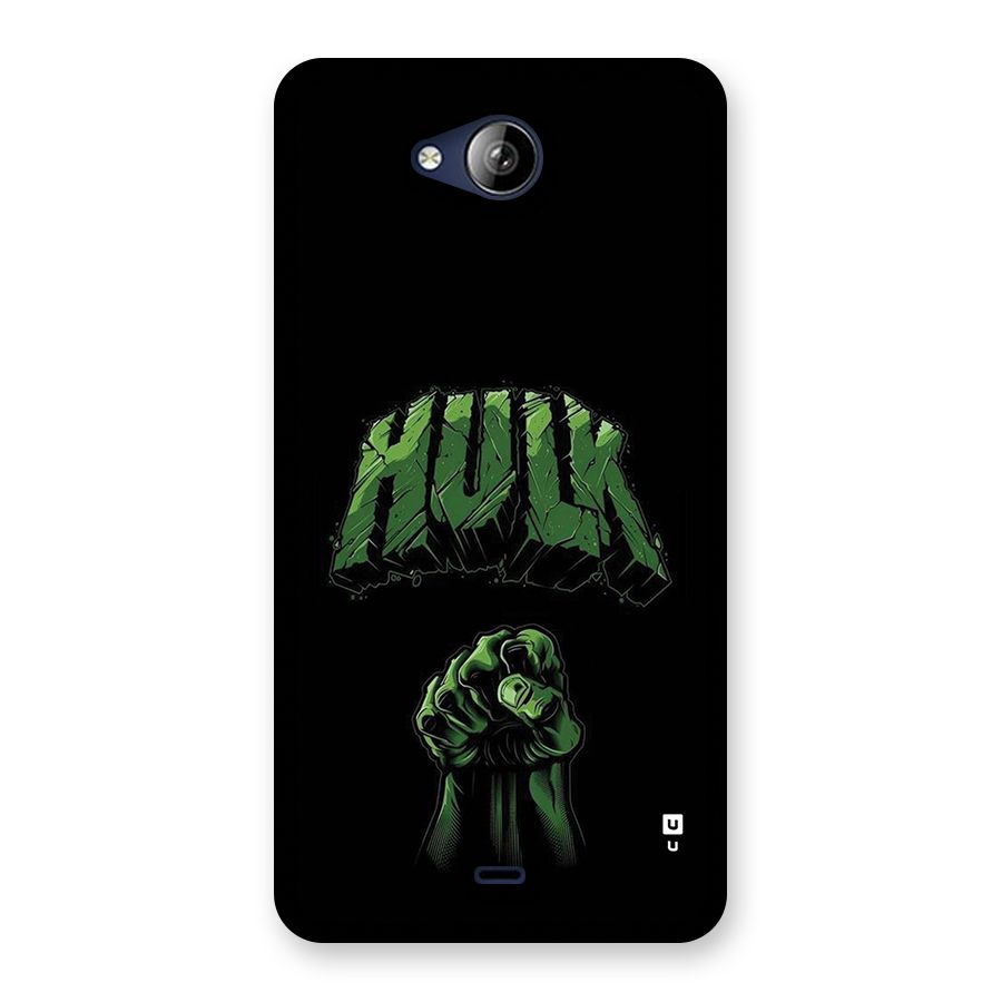 Green Punch Back Case for Canvas Play Q355