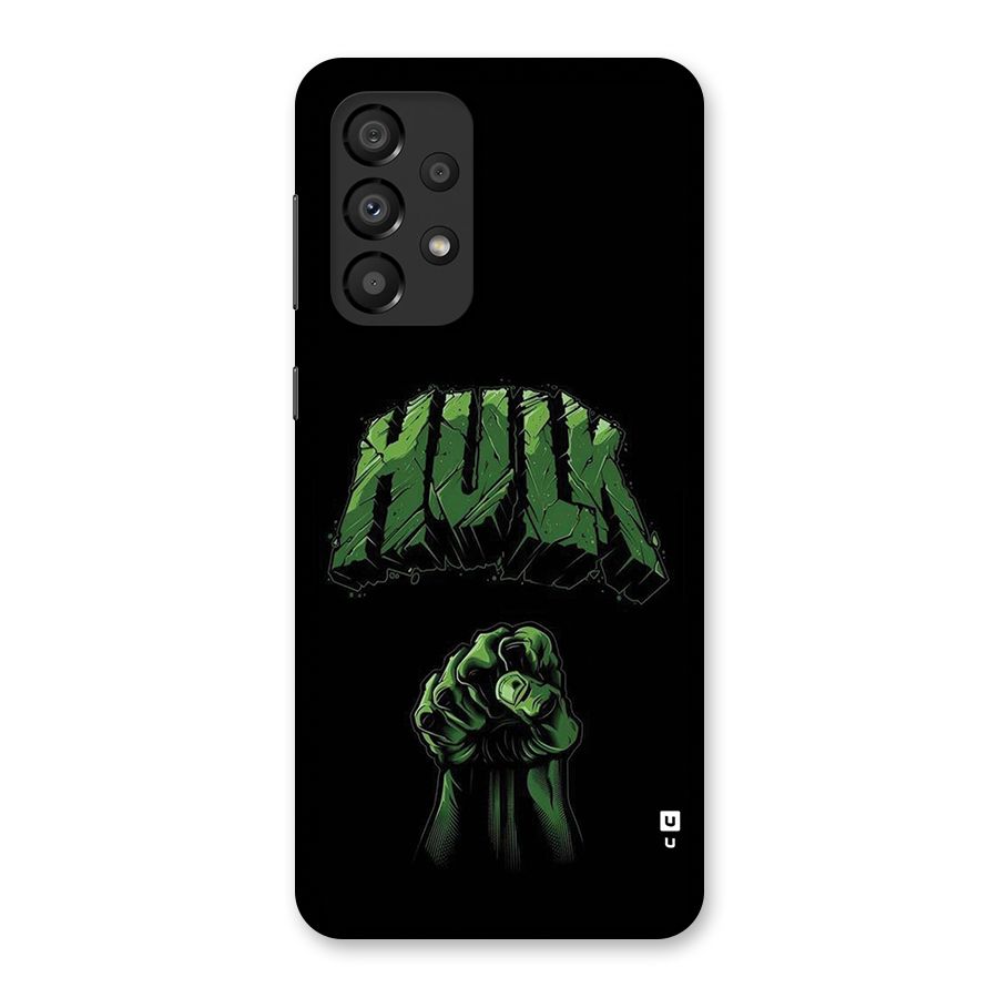 Green Punch Back Case for Galaxy A33 5G