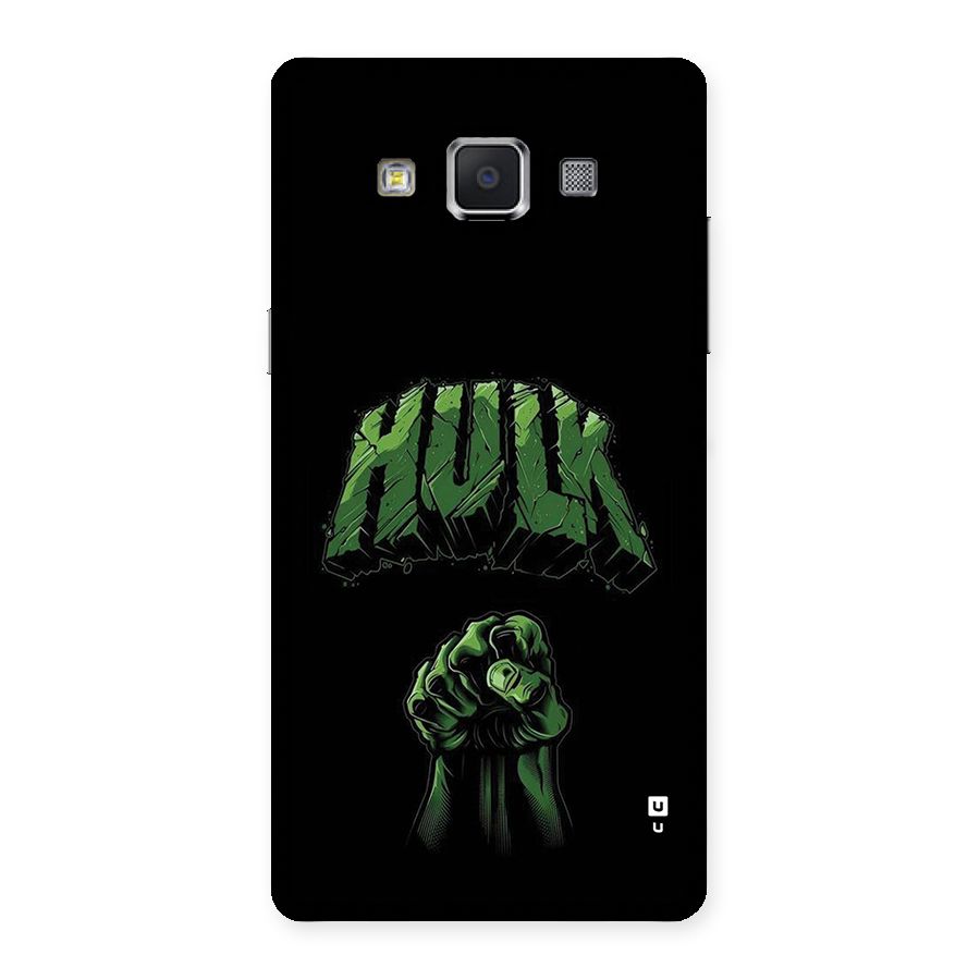 Green Punch Back Case for Galaxy A5