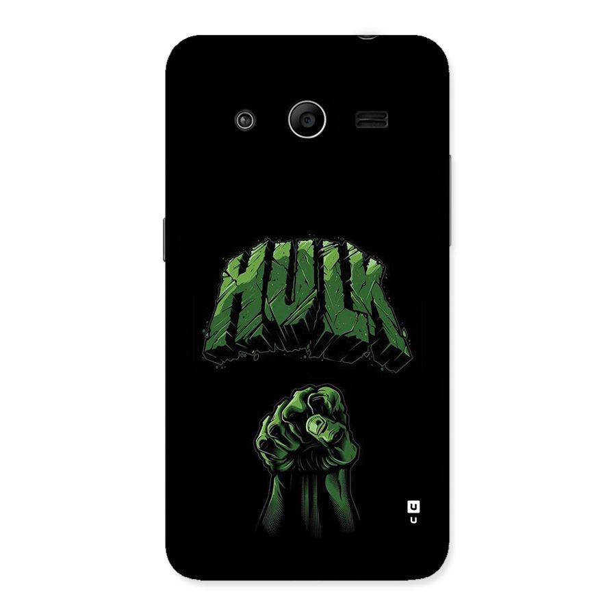 Green Punch Back Case for Galaxy Core 2