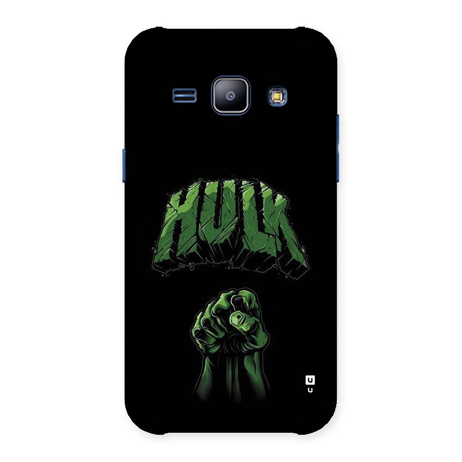 Green Punch Back Case for Galaxy J1