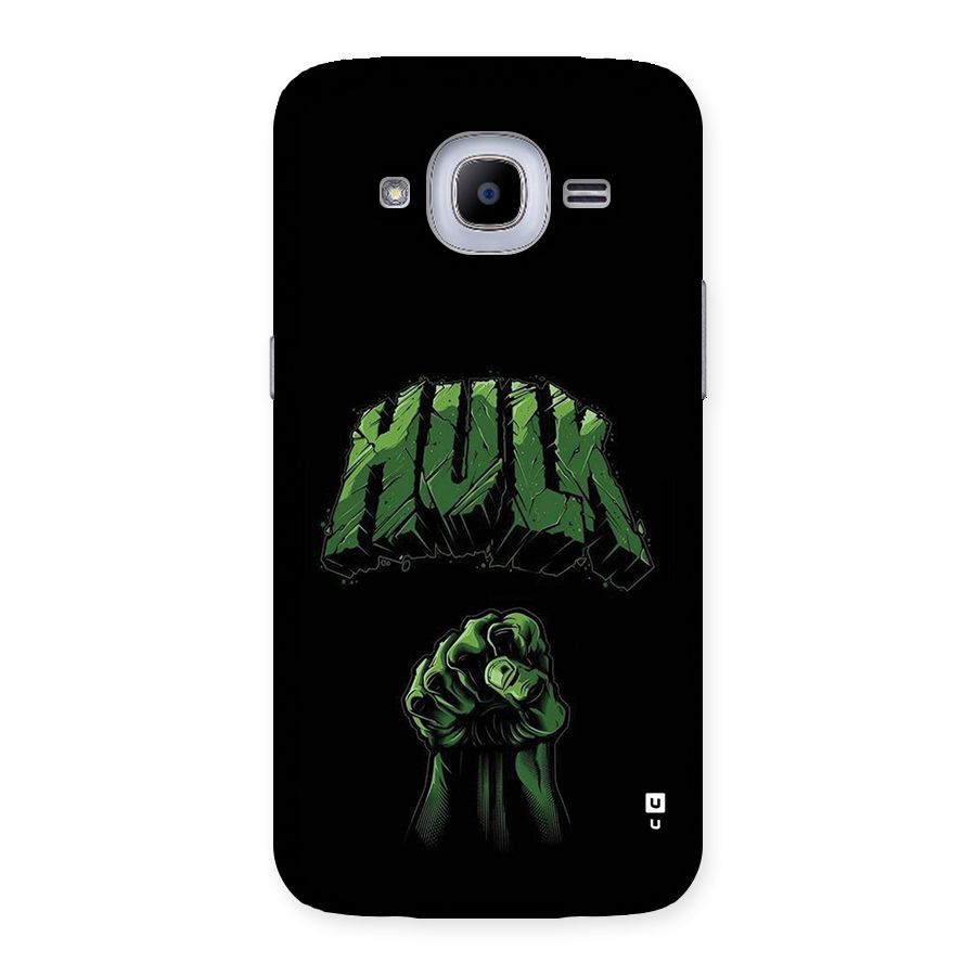 Green Punch Back Case for Galaxy J2 Pro