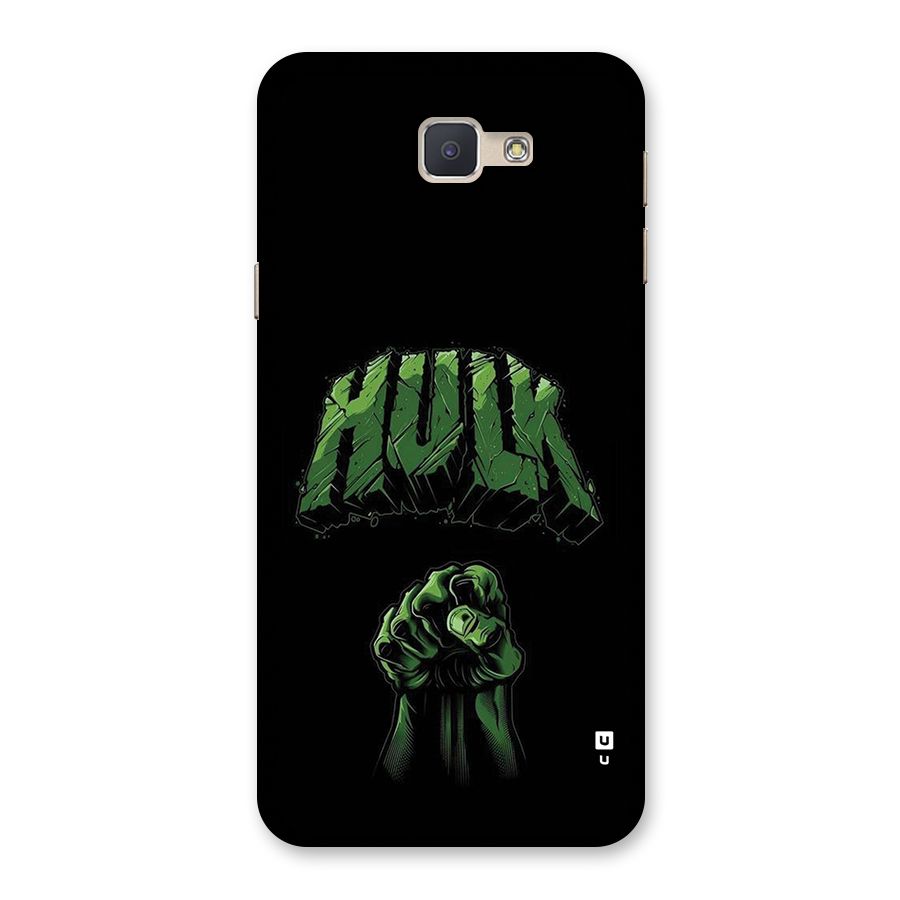 Green Punch Back Case for Galaxy J5 Prime