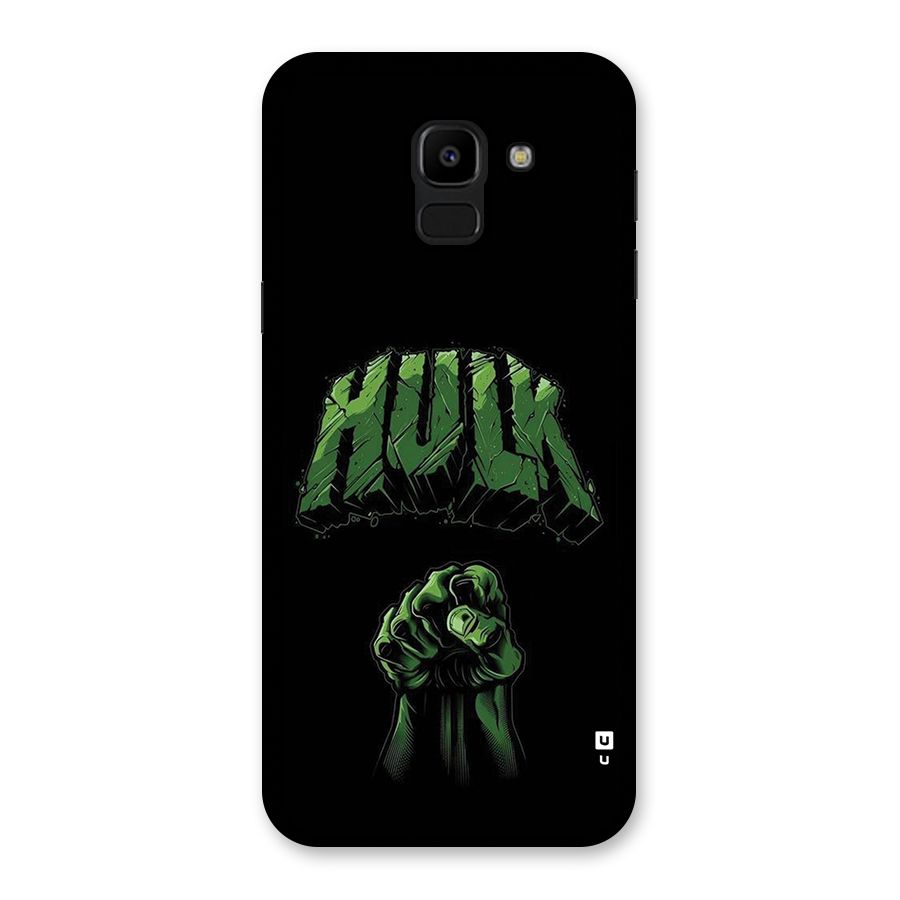 Green Punch Back Case for Galaxy J6