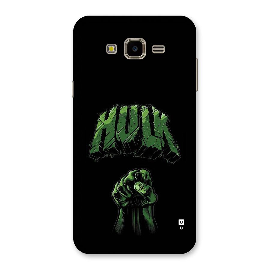 Green Punch Back Case for Galaxy J7 Nxt
