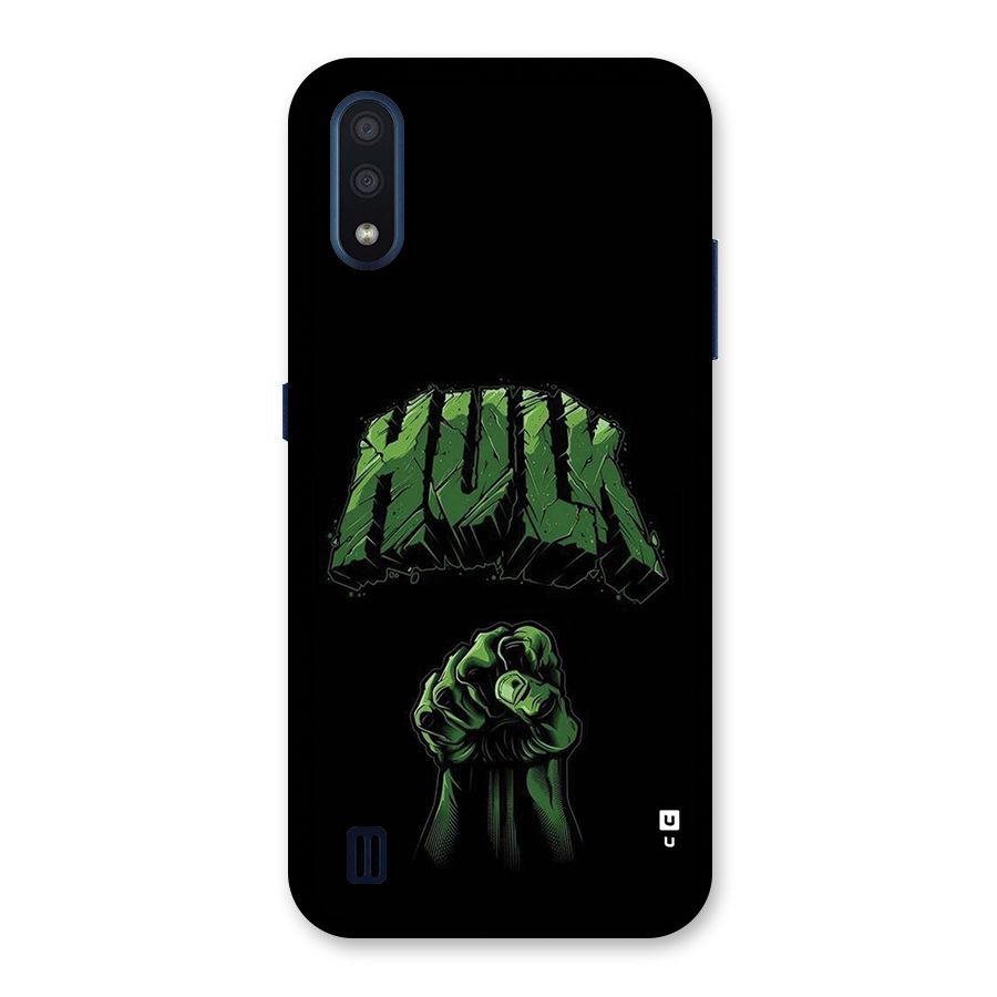 Green Punch Back Case for Galaxy M01