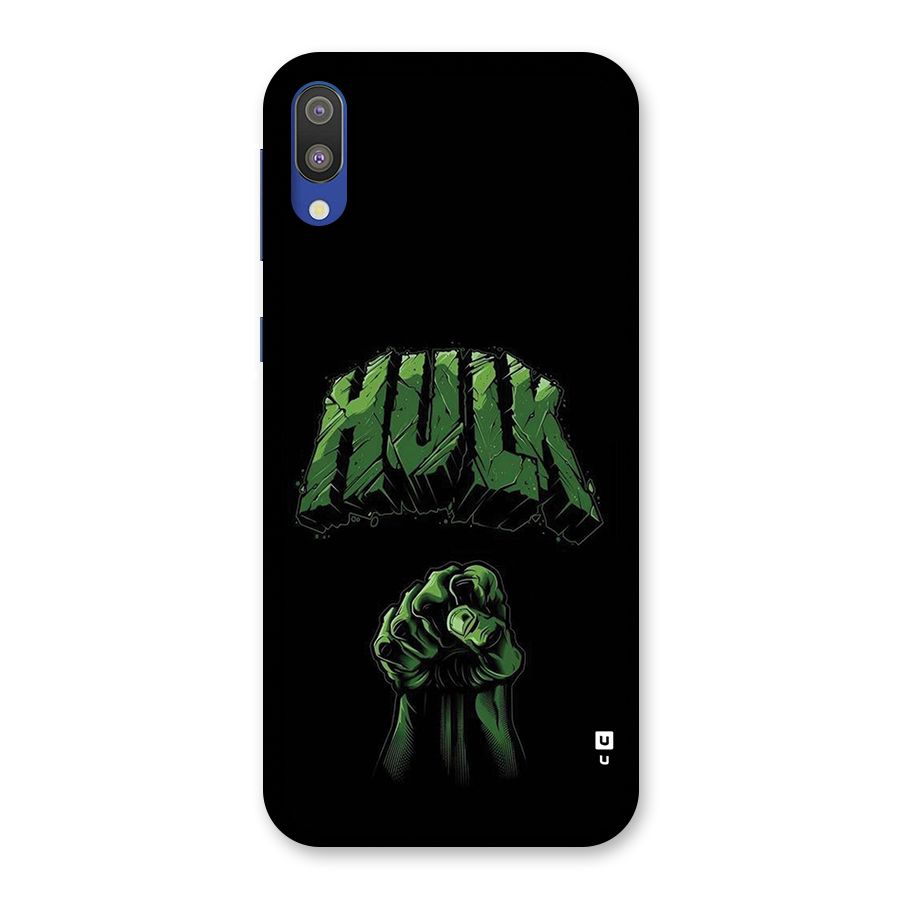 Green Punch Back Case for Galaxy M10