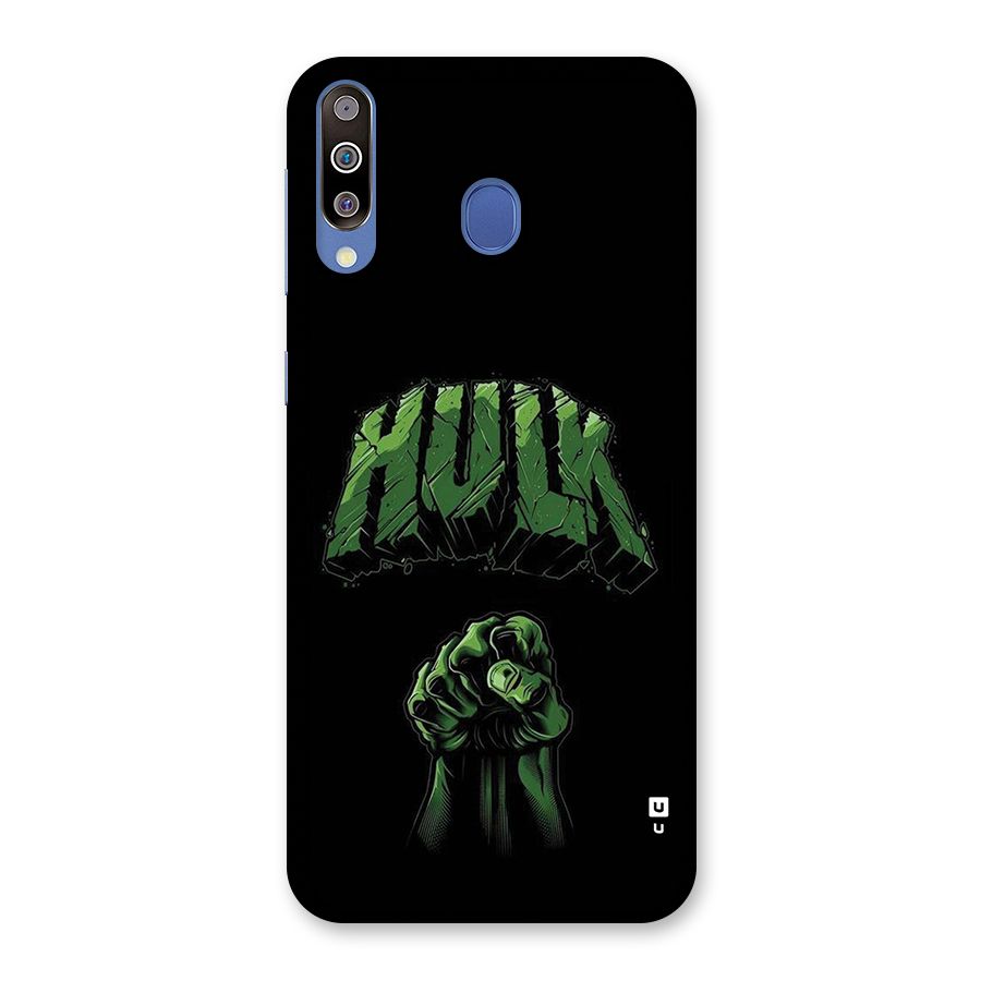 Green Punch Back Case for Galaxy M30