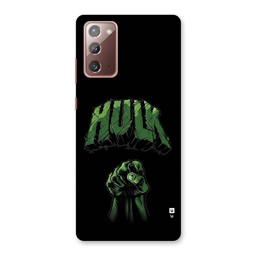Green Punch Back Case for Galaxy Note 20