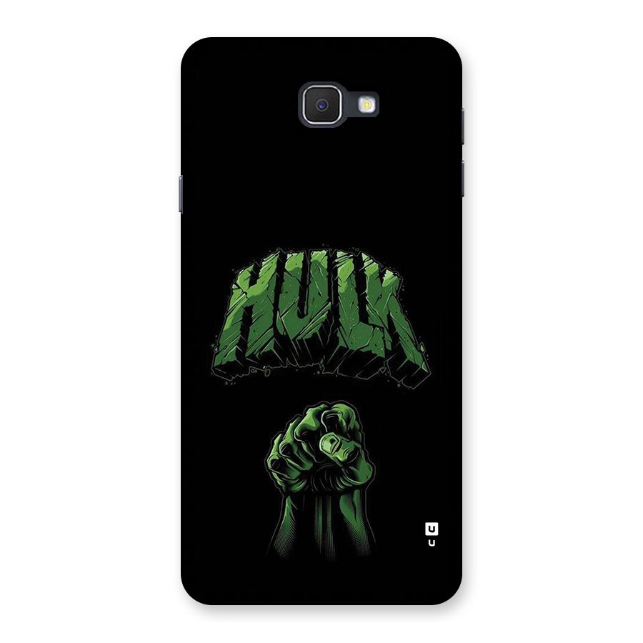 Green Punch Back Case for Galaxy On7 2016
