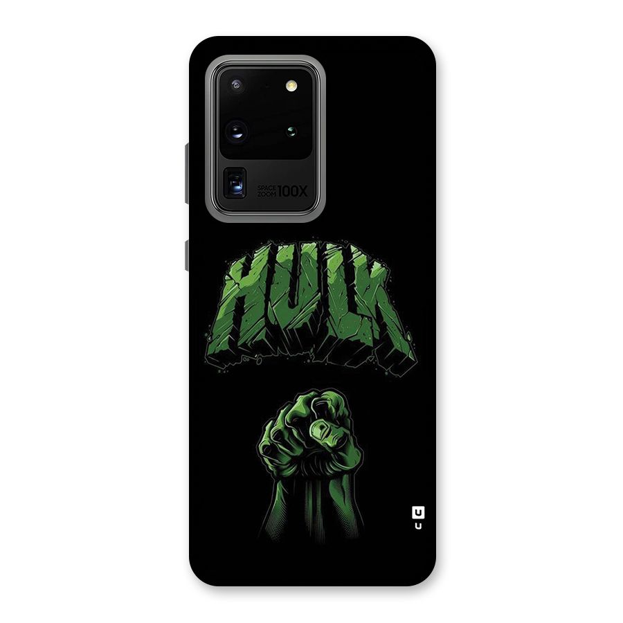Green Punch Back Case for Galaxy S20 Ultra