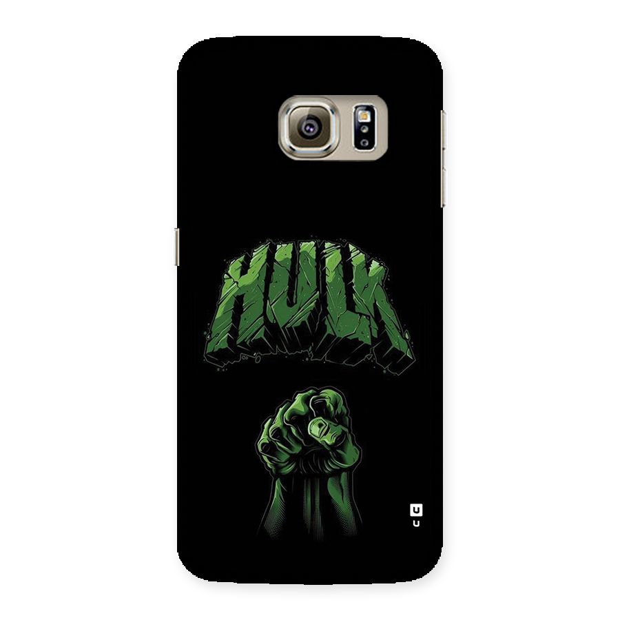 Green Punch Back Case for Galaxy S6 edge