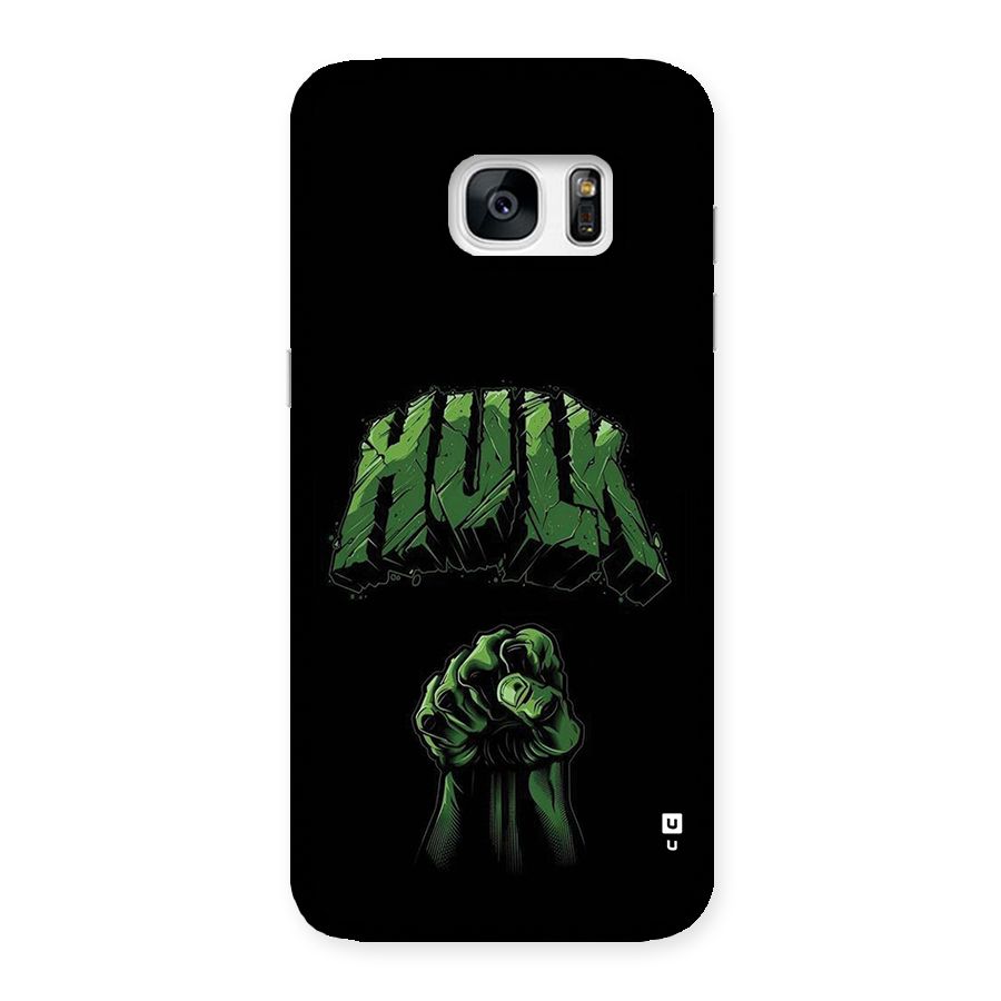 Green Punch Back Case for Galaxy S7 Edge