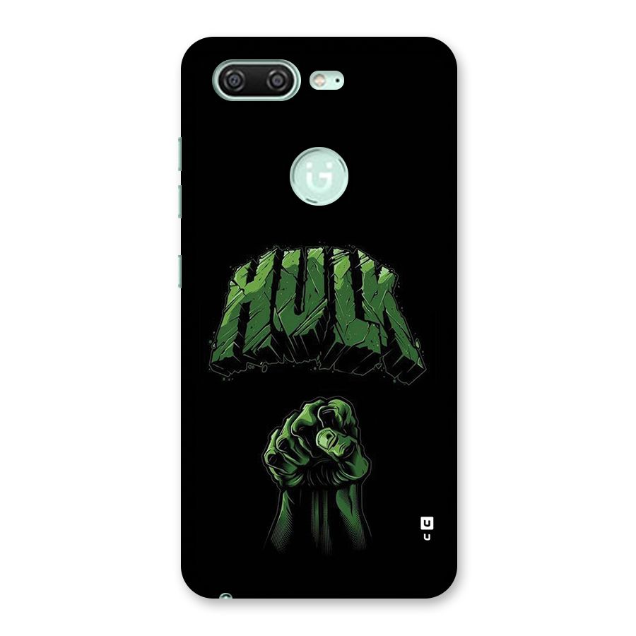 Green Punch Back Case for Gionee S10