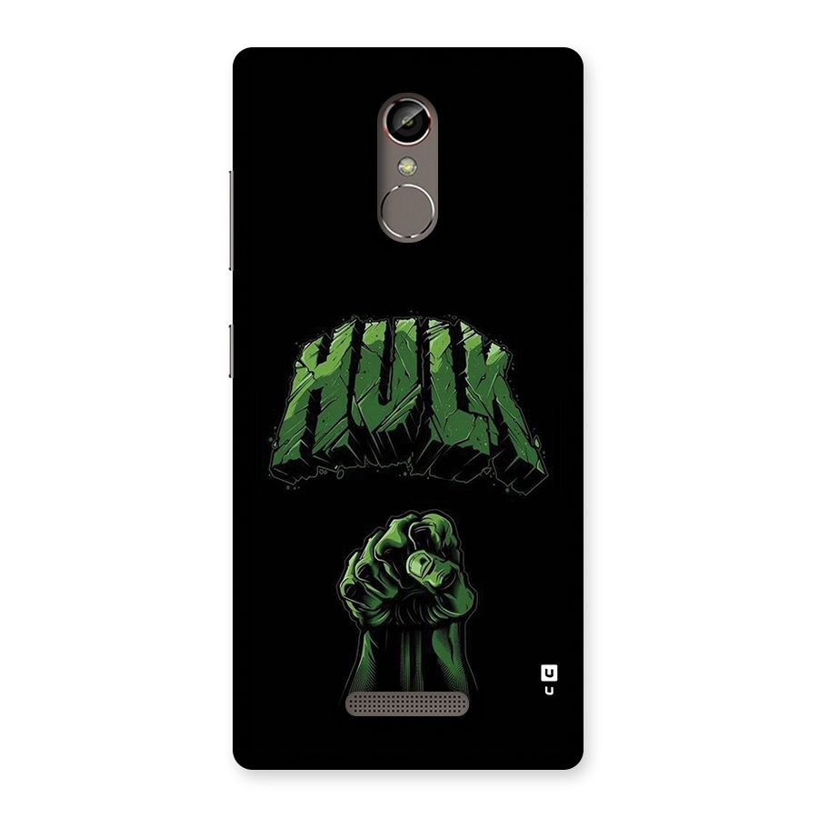 Green Punch Back Case for Gionee S6s