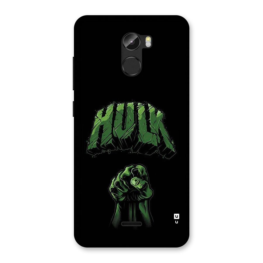 Green Punch Back Case for Gionee X1