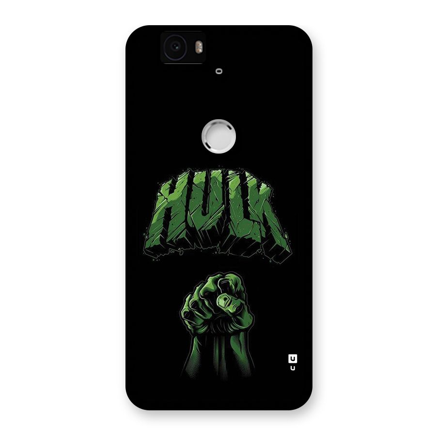Green Punch Back Case for Google Nexus 6P