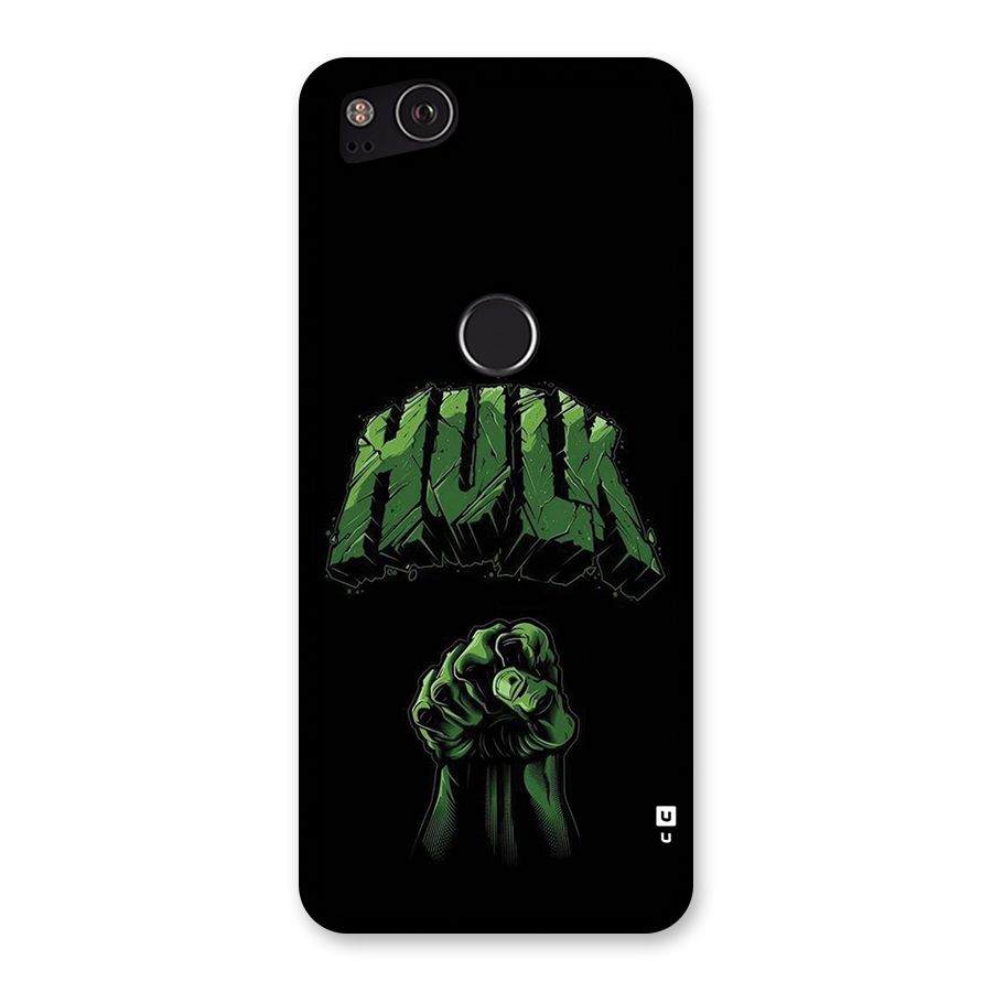 Green Punch Back Case for Google Pixel 2