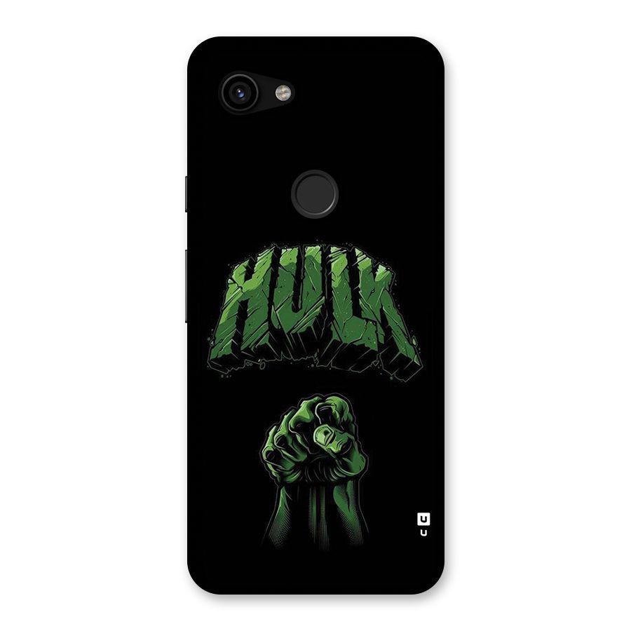 Green Punch Back Case for Google Pixel 3a
