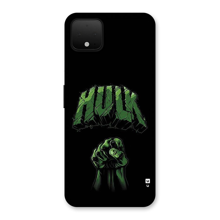 Green Punch Back Case for Google Pixel 4 XL