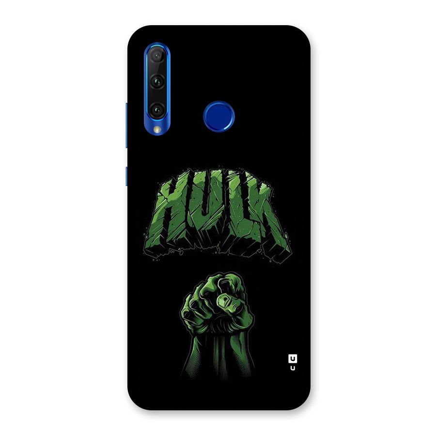 Green Punch Back Case for Honor 20i
