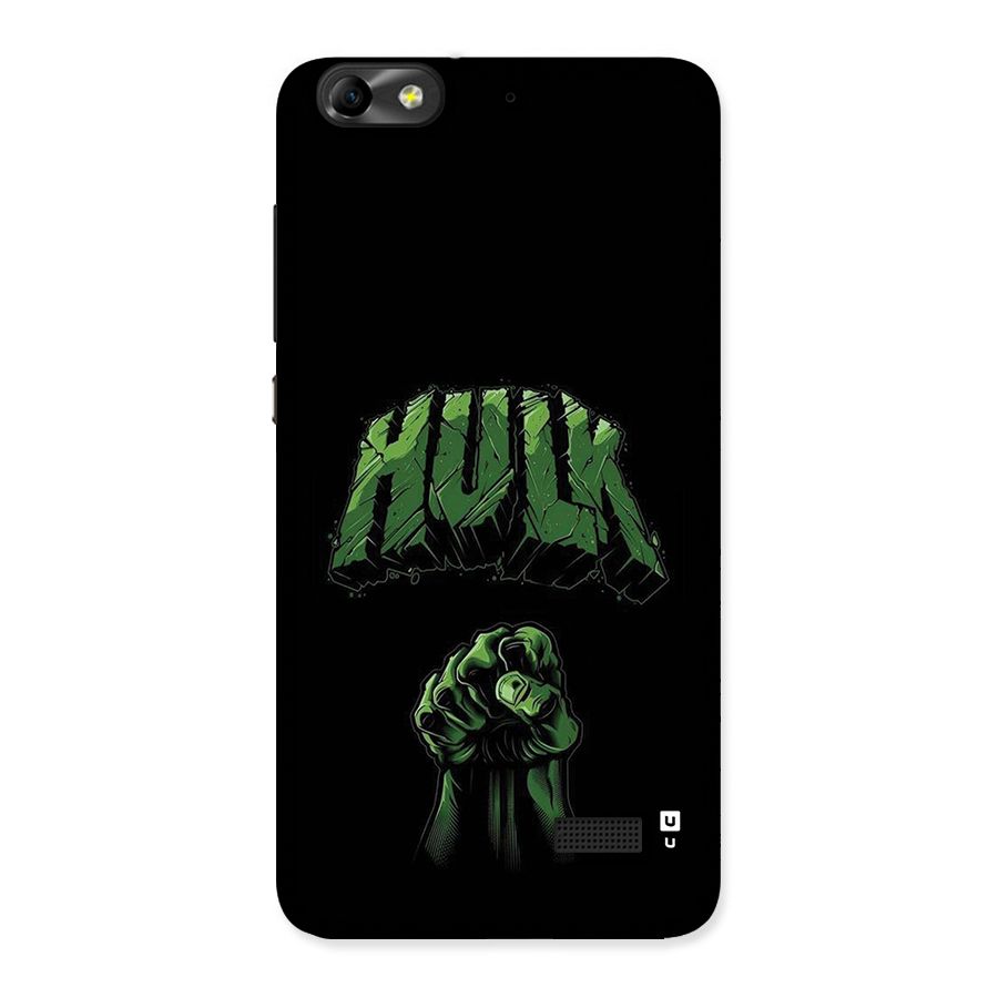 Green Punch Back Case for Honor 4C