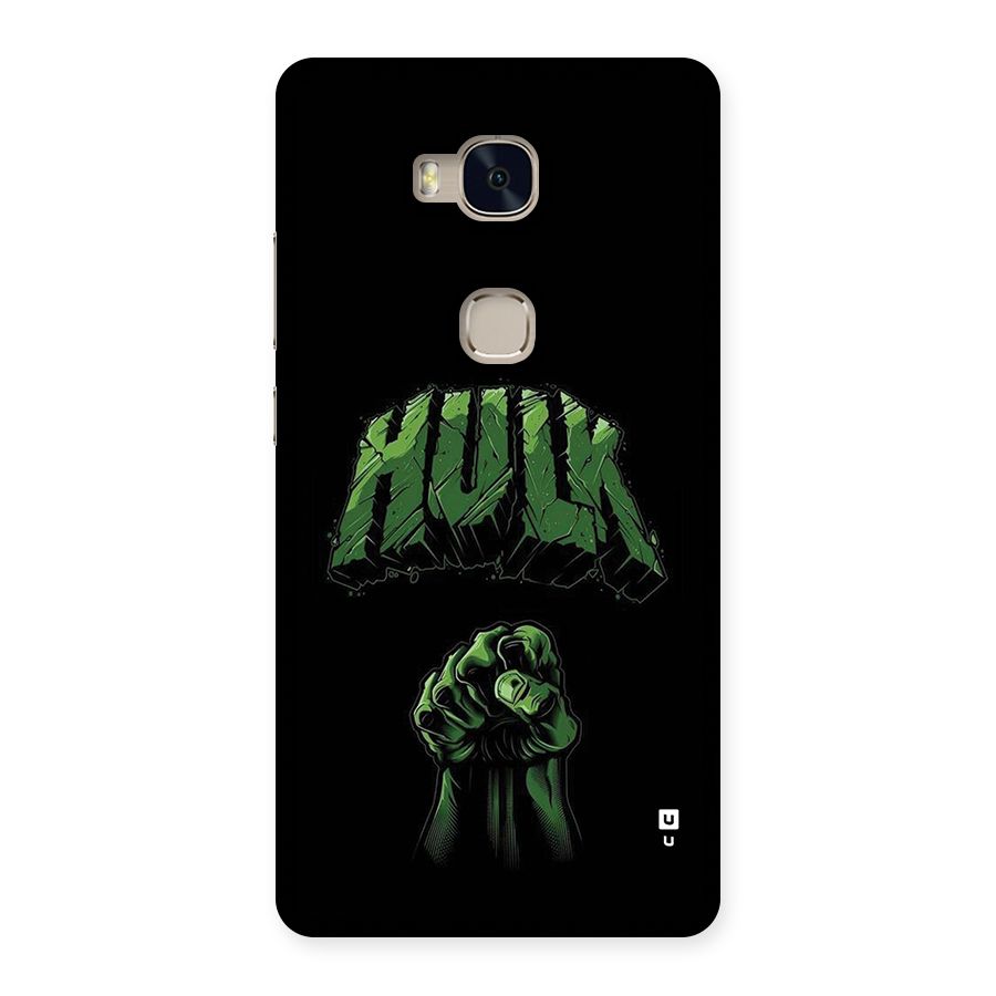 Green Punch Back Case for Honor 5X