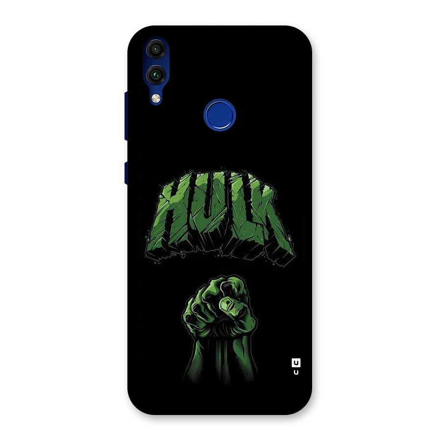 Green Punch Back Case for Honor 8C