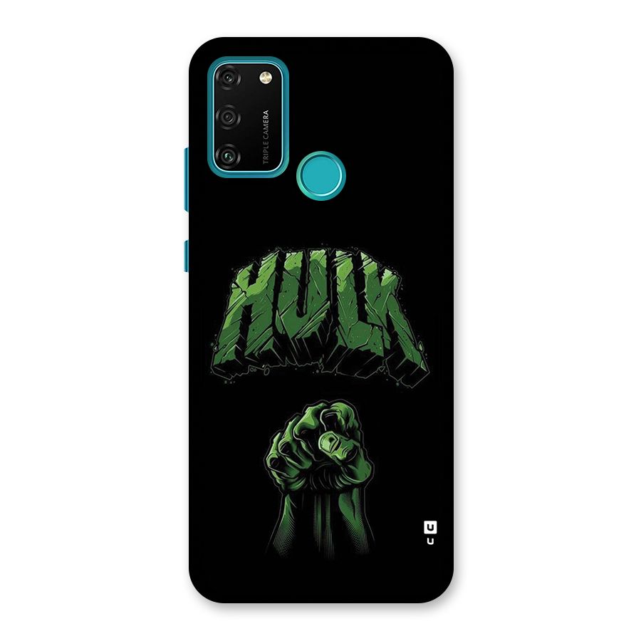 Green Punch Back Case for Honor 9A