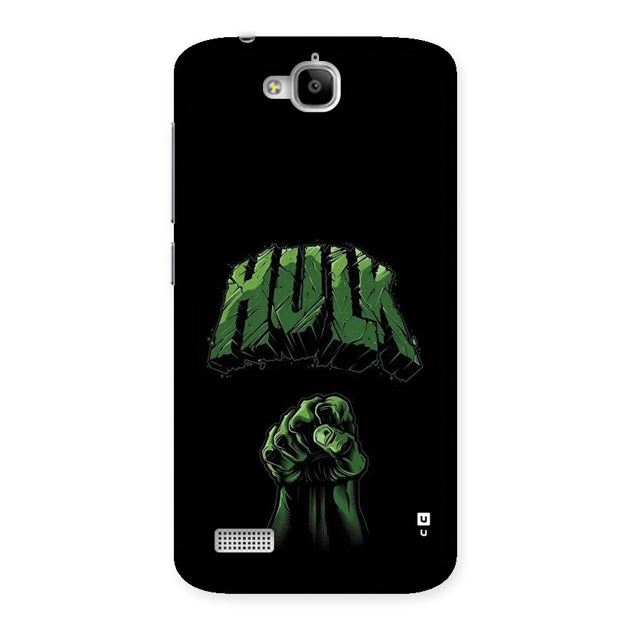 Green Punch Back Case for Honor Holly