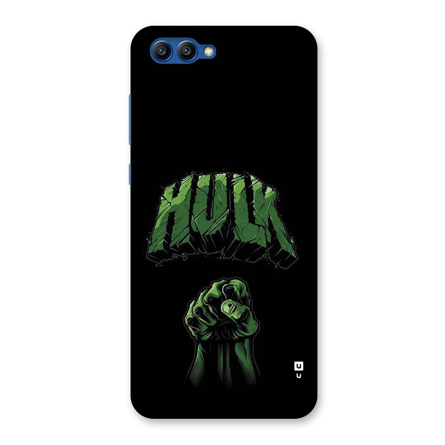Green Punch Back Case for Honor View 10