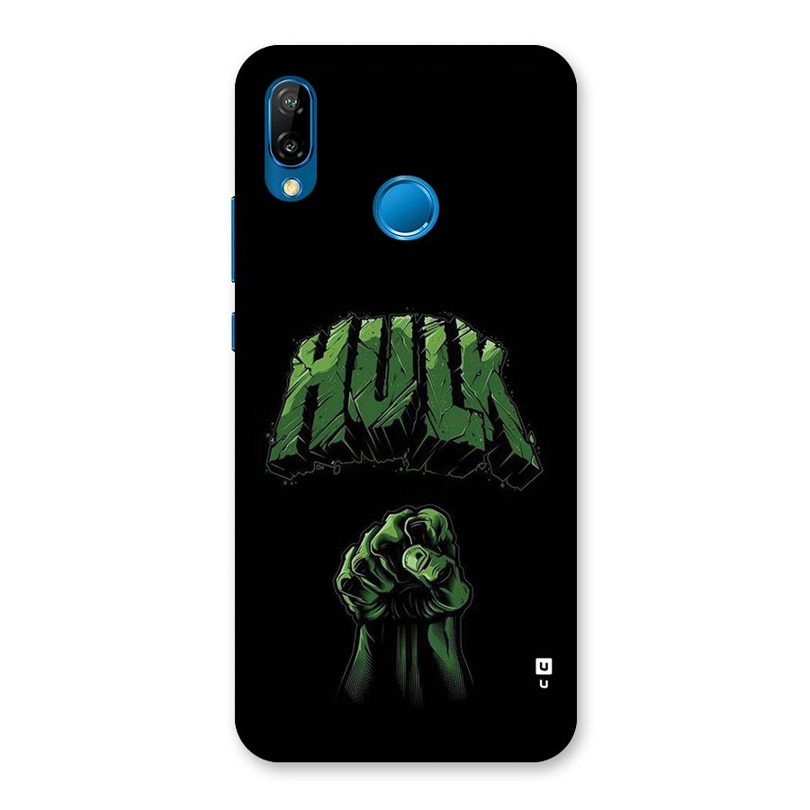 Green Punch Back Case for Huawei P20 Lite